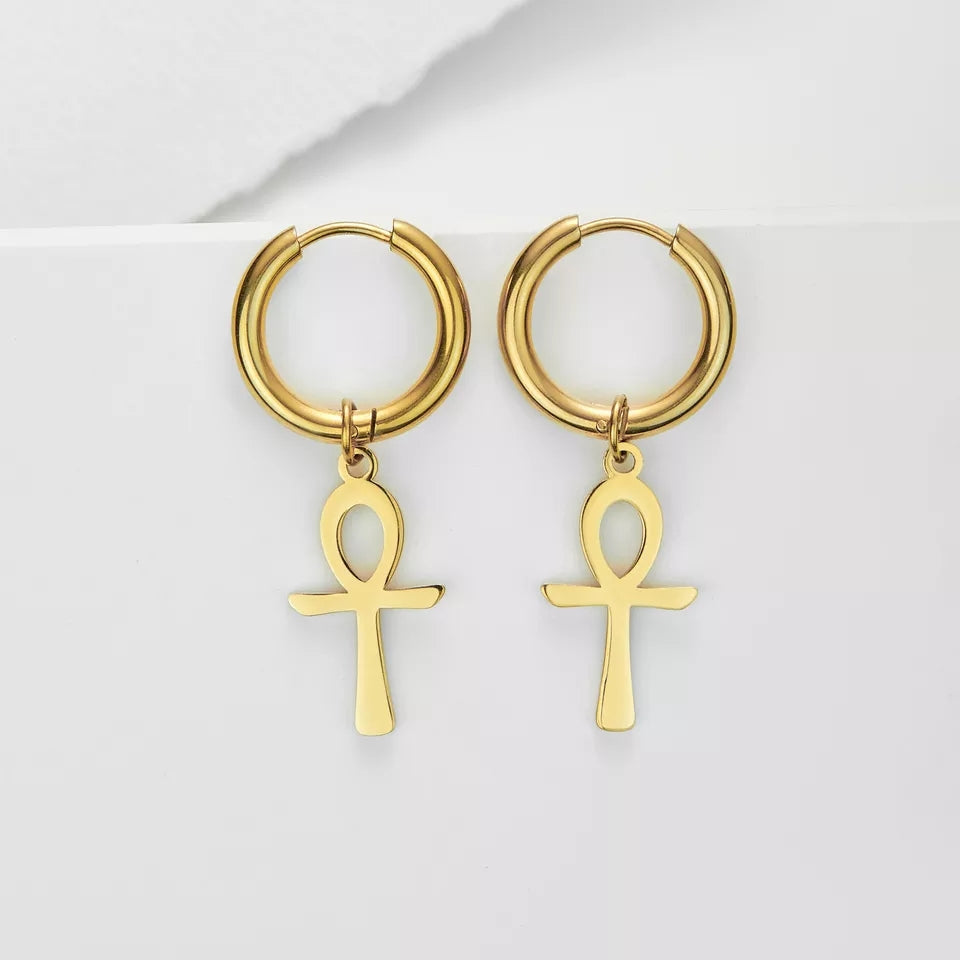 Boucle d'oreilles Ankh 4