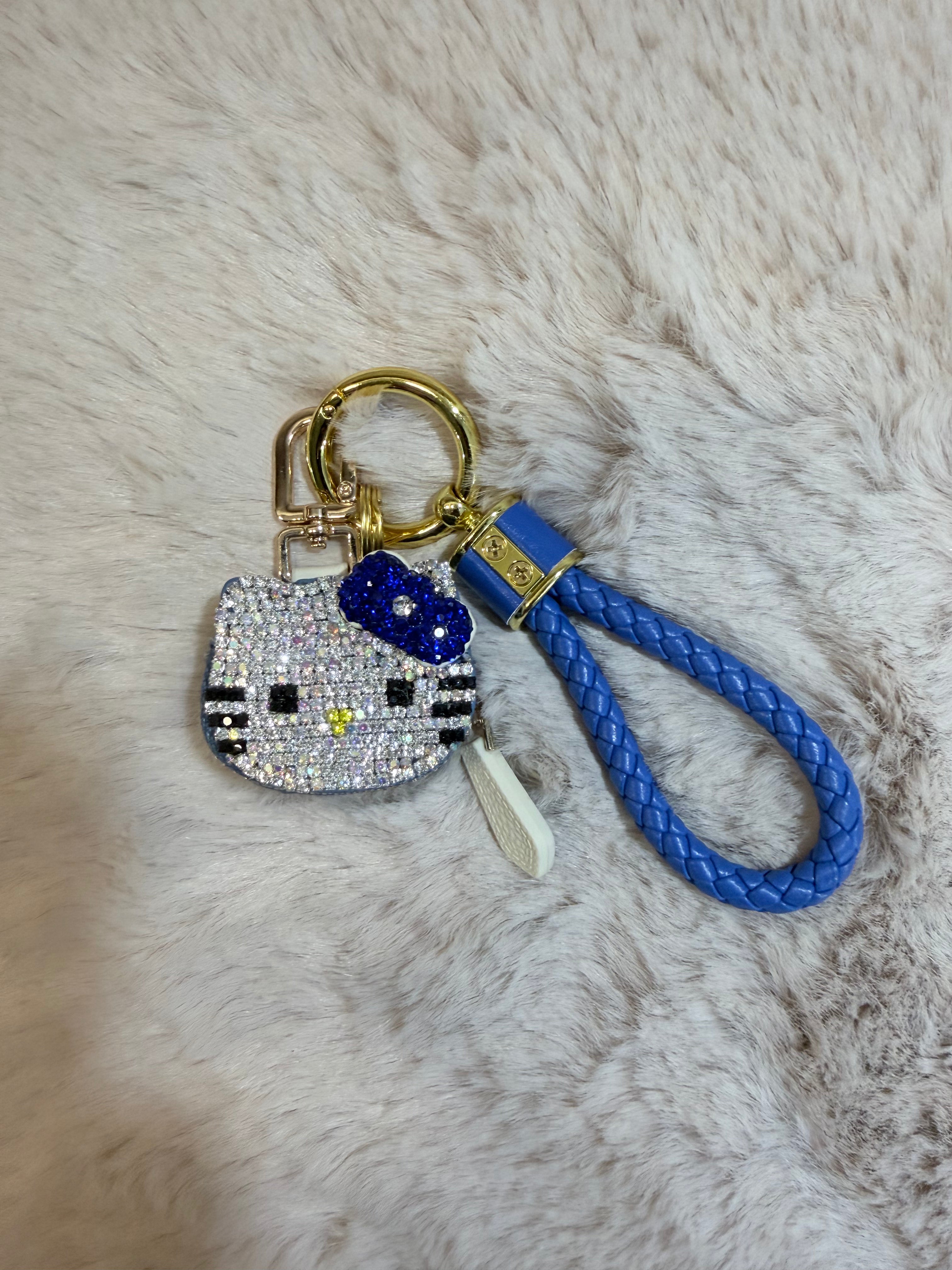 Hello kitty porte pièce strass - porte clé 3