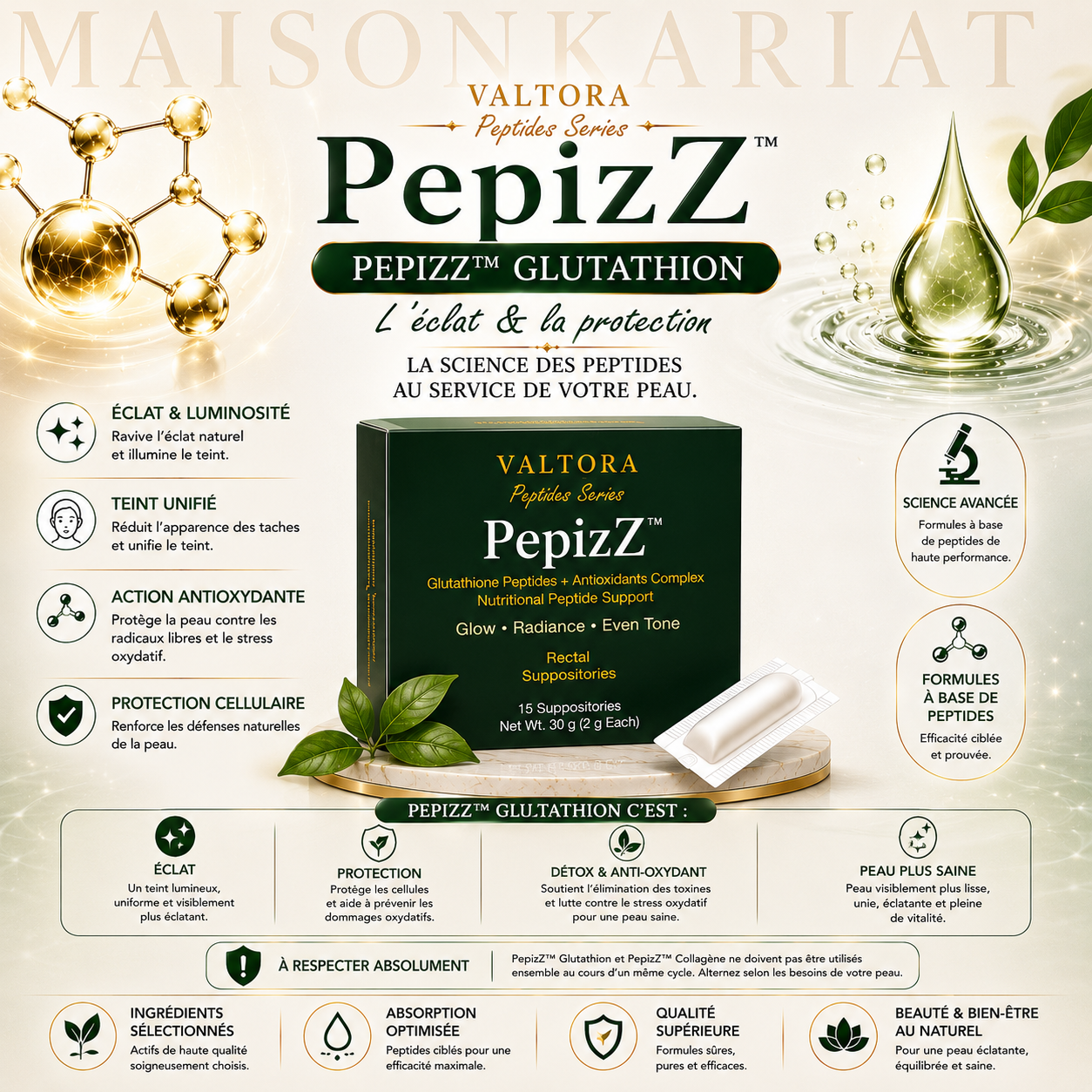 PepizZ™ – Glow, Élasticité et Vitalité de la Peau 3