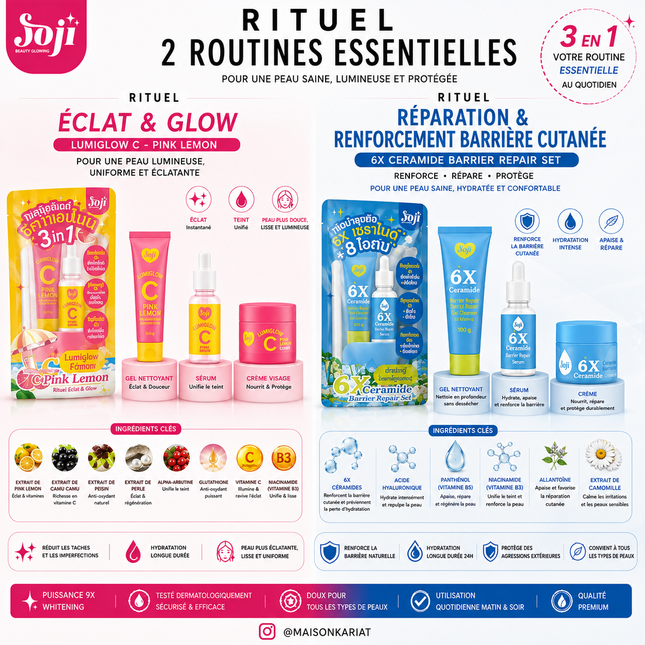 Rituel glow et reparation barrière cutané 3