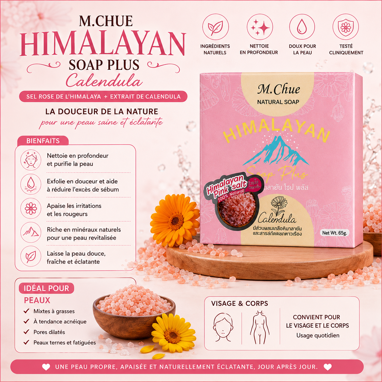 Gommage Savon Geisha - 90X - Himalayan Teint Parfait 2