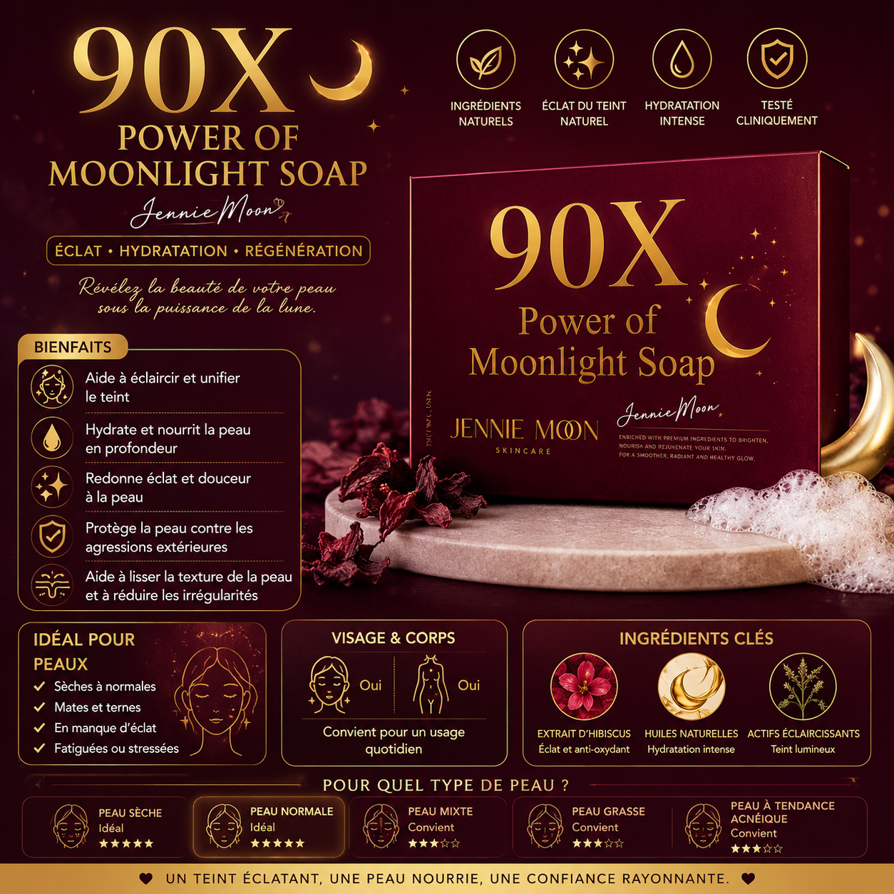 Gommage Savon Geisha - 90X - Himalayan Teint Parfait 3