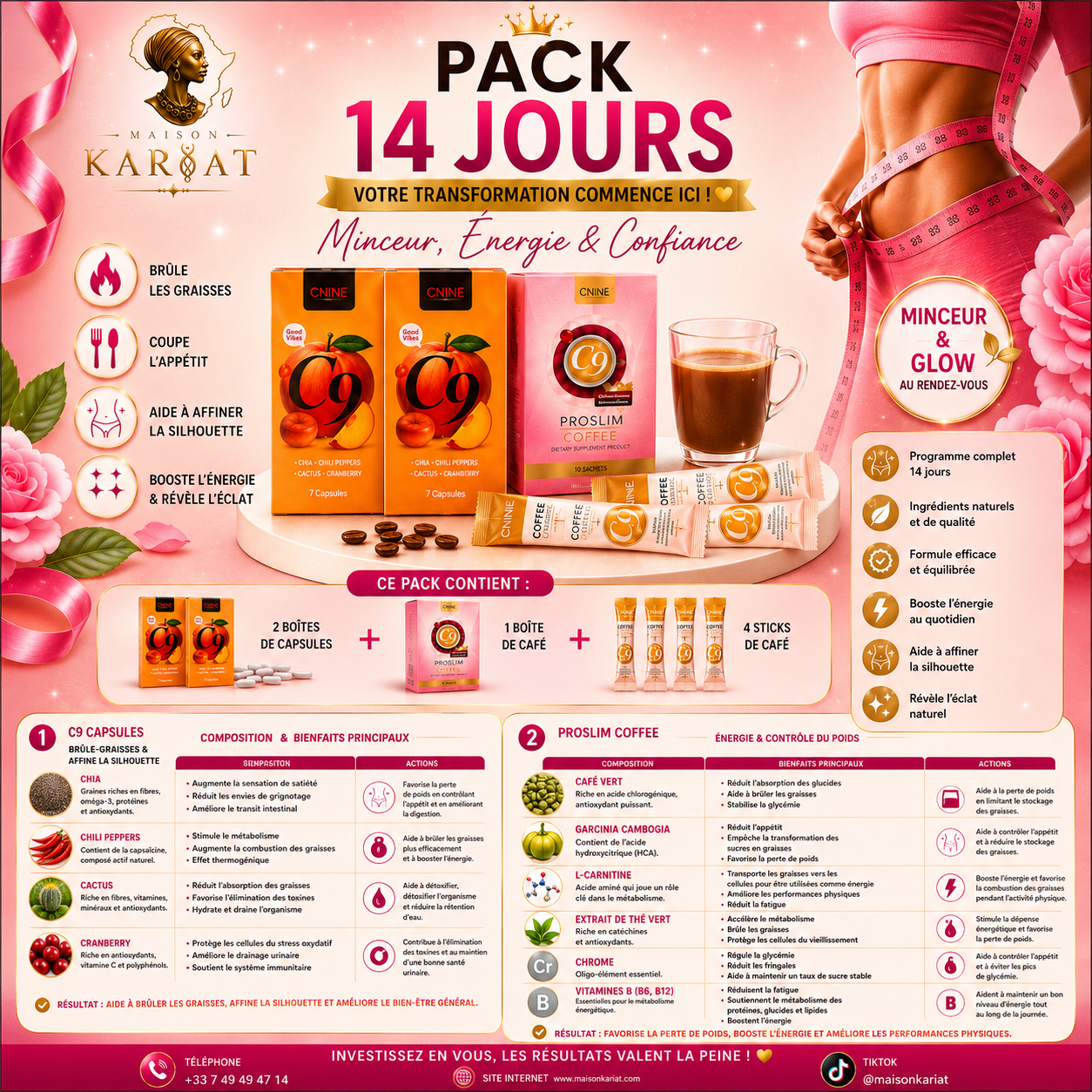 Gluta Glow ou Purera Peau Parfait 10
